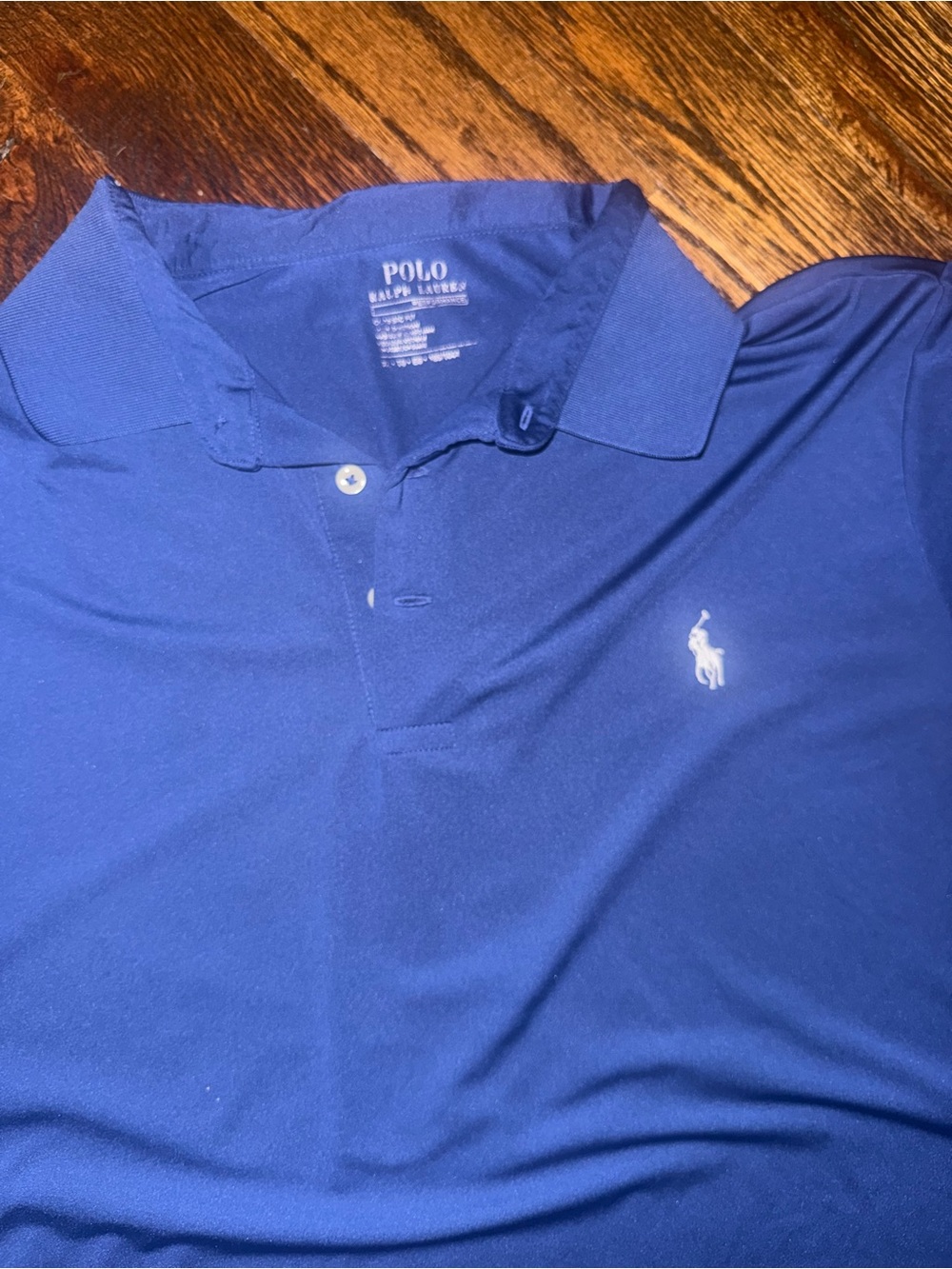 Polo by Ralph Lauren Men's Polo Shirt - Royal Blue with White Pony